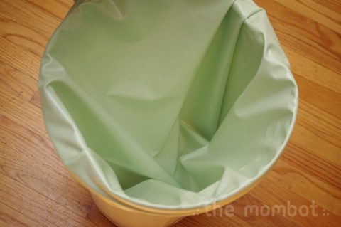 diy diaper pail liner, reusable pail liner, diaper pail liner how to