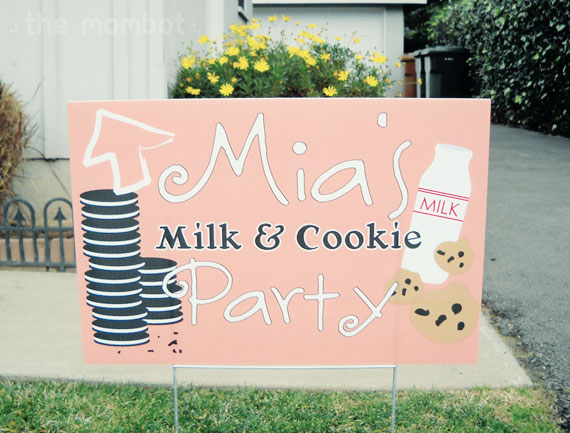 milk & cookie party, milk & cookies birthday party, 1st birthday party theme