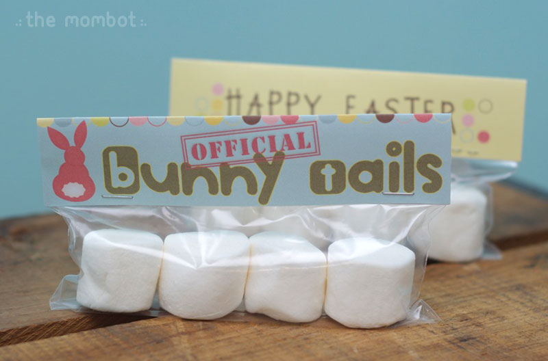 bunny tail baggie topper | themombot.com