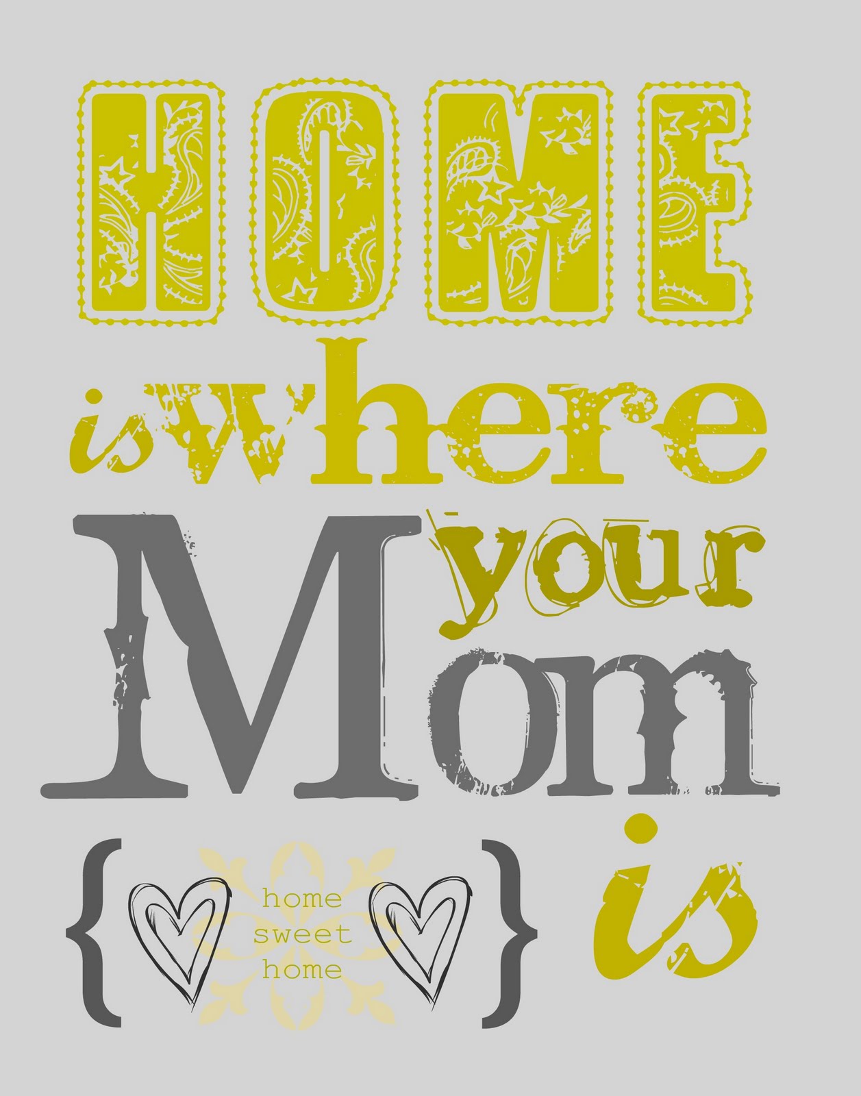 mother's day, mother's day free printables, mother's day gift ideas