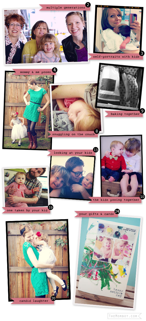 Mother's Day free printable photo checklist | TheMombot.com
