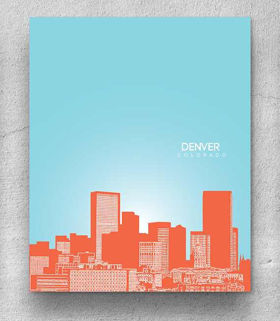 Denver, CO artwork | TheMombot.com