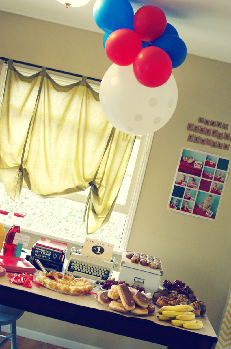 Office-themed 1st birthday party | TheMombot.com