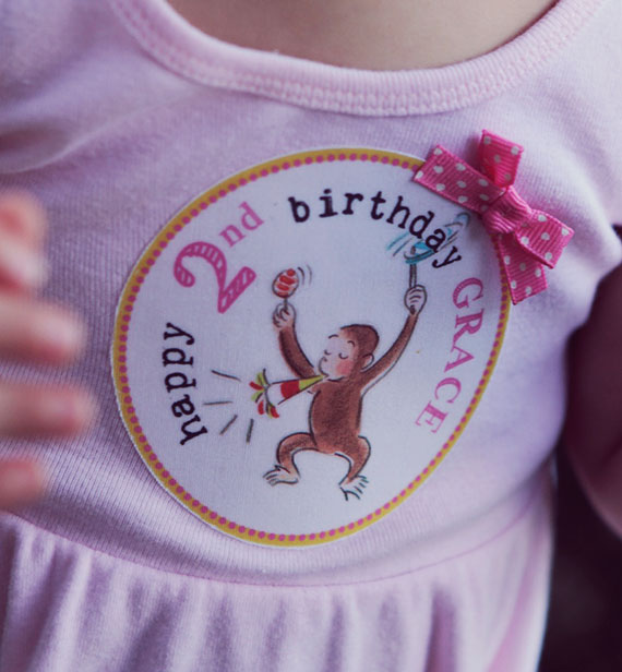 A very pink Curious George birthday party | TheMombot.com