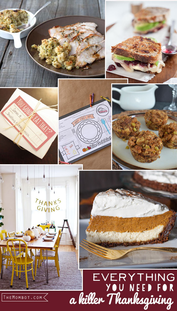 Everything you need for Thanksgiving | TheMombot.com
