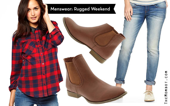 Menswear for Maternity: Rugged Weekend | TheMombot.com