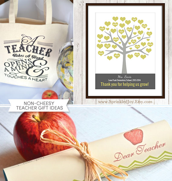 End of the year teacher gift ideas | TheMombot.com